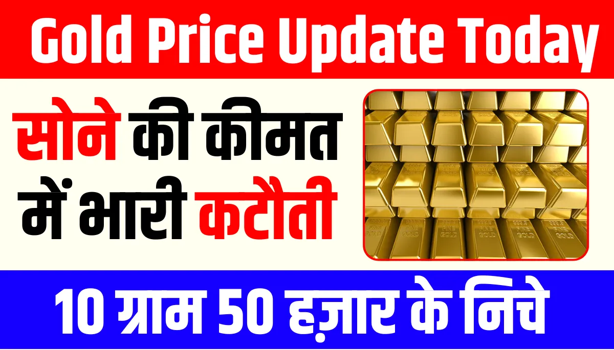Gold Price Update Today